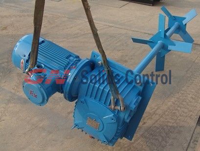 What spec need offer to supplier to choose a mud agitator?