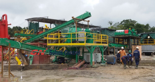 Three Sets Drilling Cutting Waste Management Equipment for Three Nigeria Rigs
